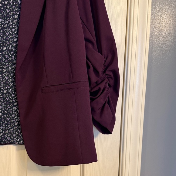 Skies Are Blue Purple Blazer - Picture 5 of 7